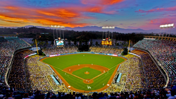 dodger-stadium-sunset