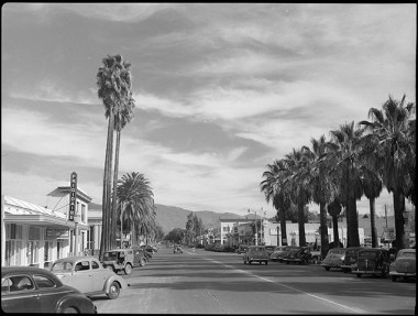 Hemet: Main Street, circa 1940.